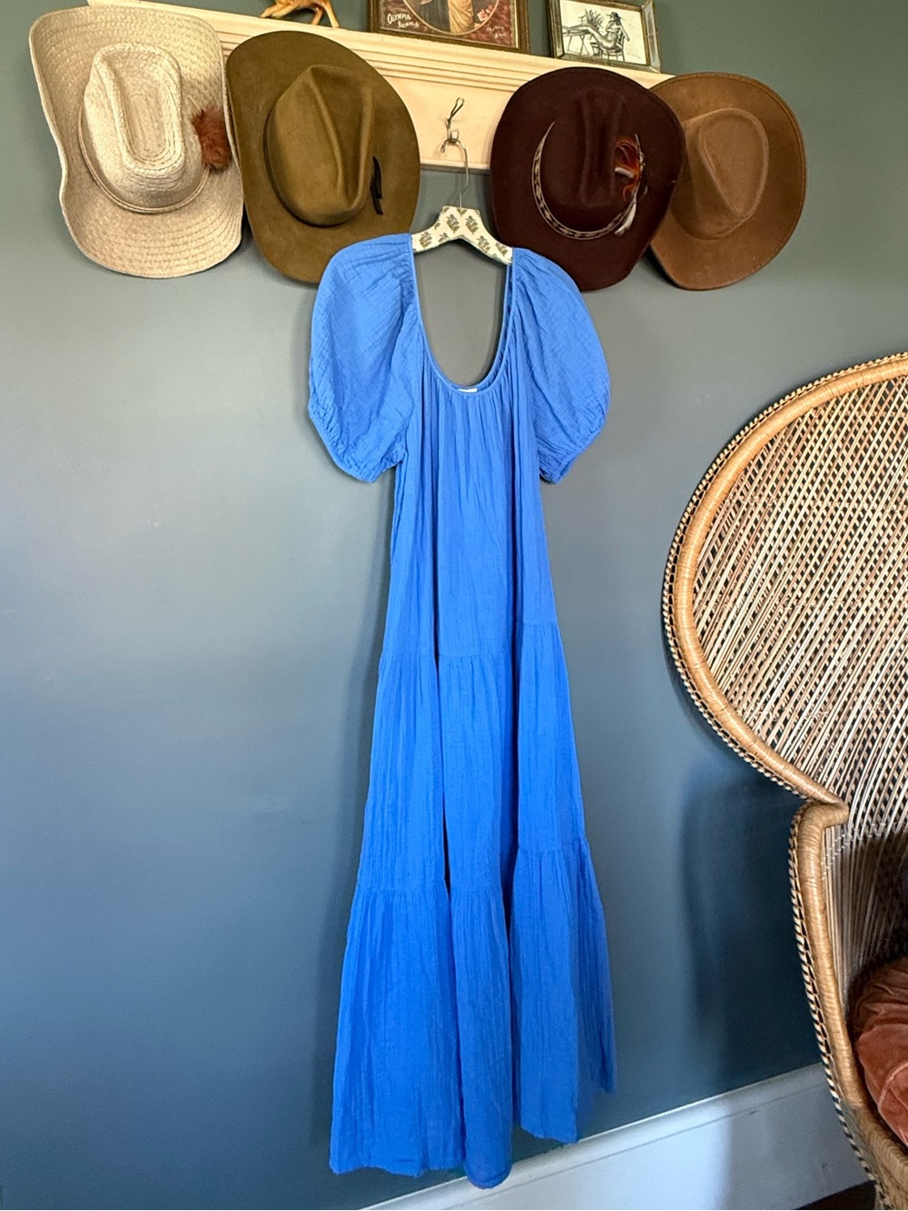 Lilly Pulitzer NWT Blue Zemini Maxi Dress